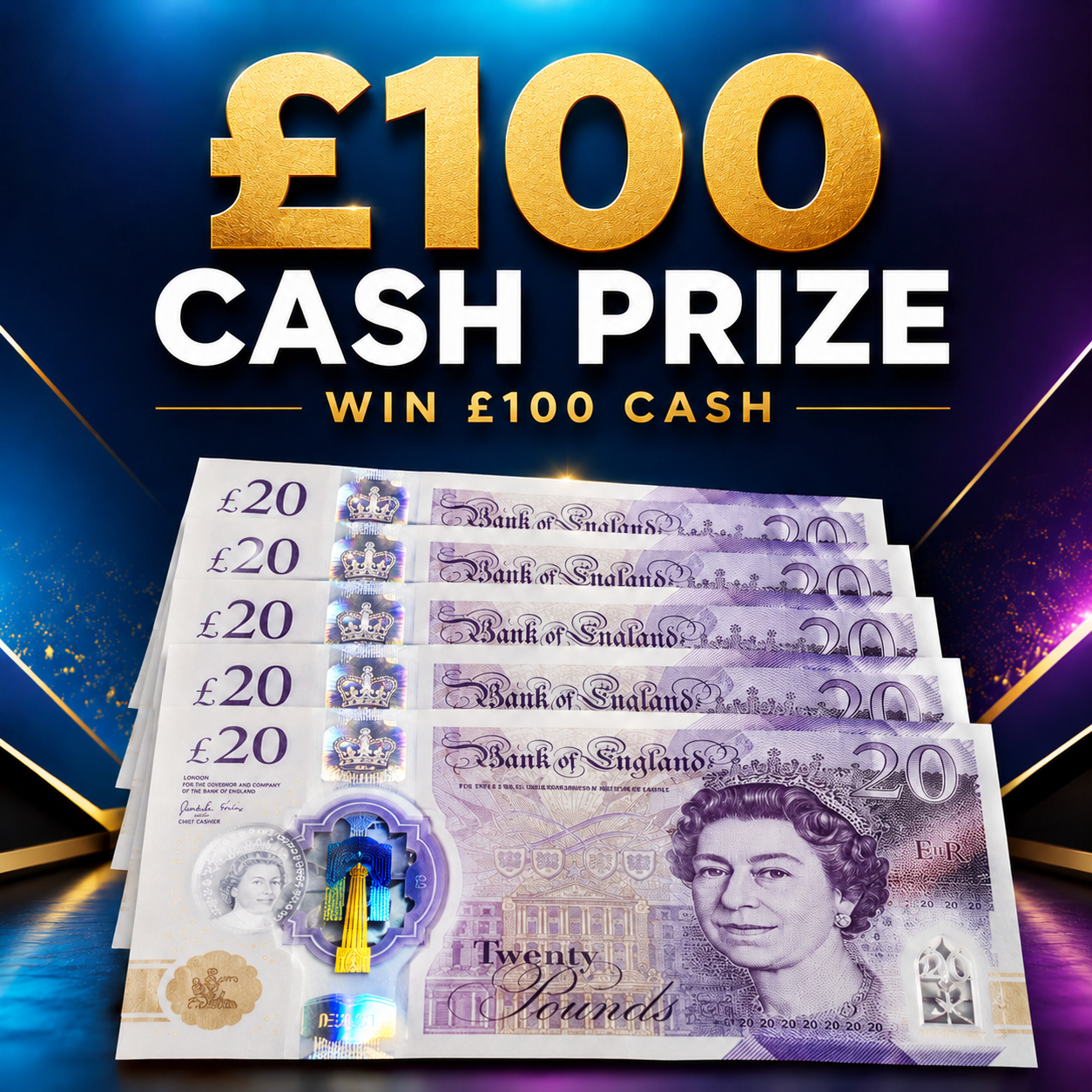 £100 Cash